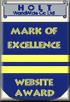 A winner of the Mark of Excellence Site Award